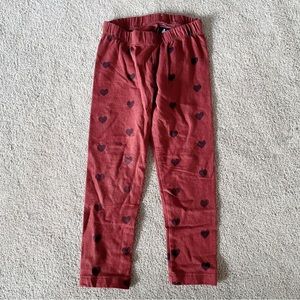 3T Heart Print Leggings by Baby Gap